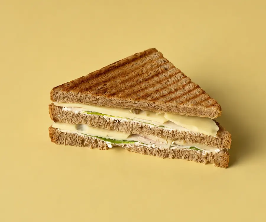 Turkey Emmental Toast — توست التركي والإمنتال